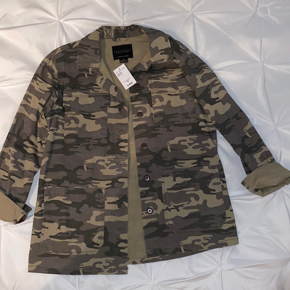 Sanctuary Camo Shacket